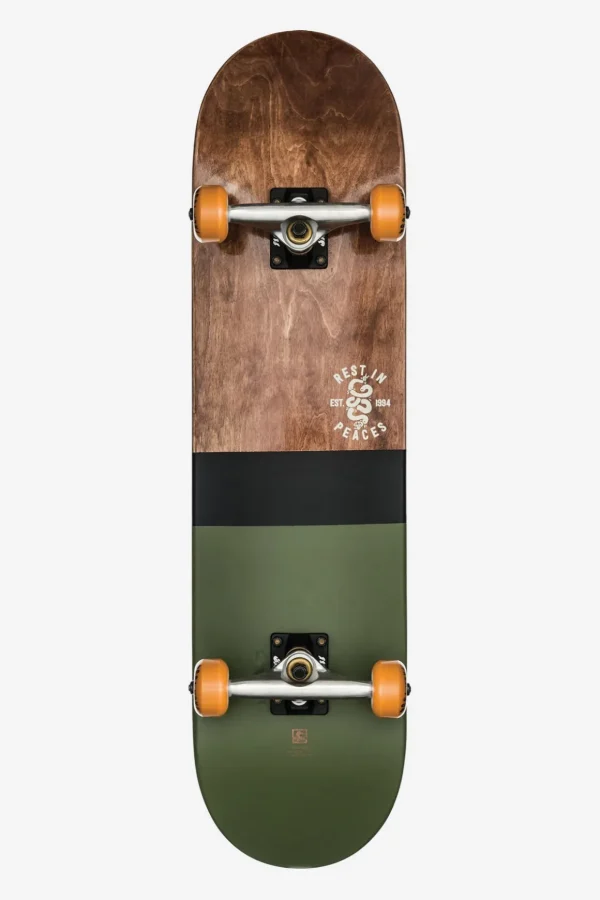 G2 Half Dip 2 - Dark Maple/Hunter Green - 8.0" Complete Skateboard
